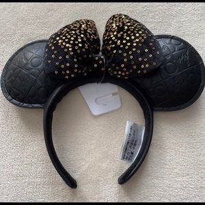 NWT Walt Disney World 50th Anniversary Minnie Mouse Ear Headband for Adults